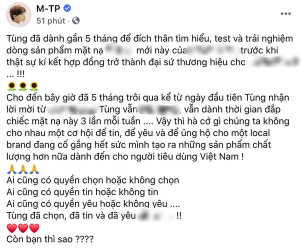 Dân mạng réo tên Sơn Tùng M-TP khi hãng mỹ phẩm Sếp PR ra mắt quá cẩu thả-8