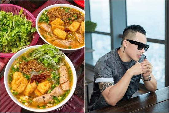 Vũ Khắc Tiệp 'mê mệt' đặc sản bún riêu khi ra Hà Nội