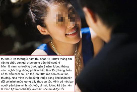 Lương 20 triệu bị người yêu bỏ, anh chàng lên mạng kể lể ai ngờ 'u đầu mẻ trán'