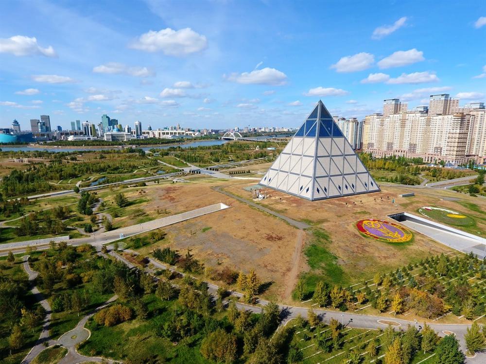 Vẻ đẹp của các kim tự tháp thời hiện đại-5