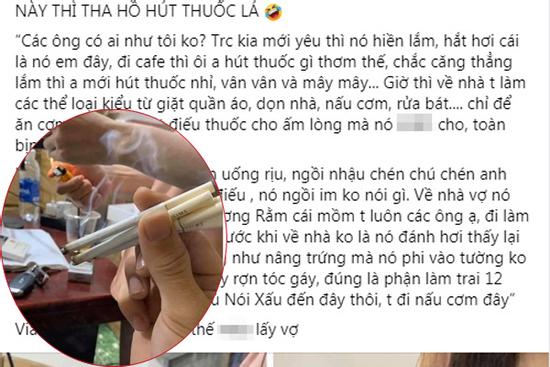 Tranh thủ nói xấu vợ vì bị cấm hút thuốc, anh chồng được hội anh em thương cảm sâu sắc