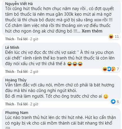 Tranh thủ nói xấu vợ vì bị cấm hút thuốc, anh chồng được hội anh em thương cảm sâu sắc-3