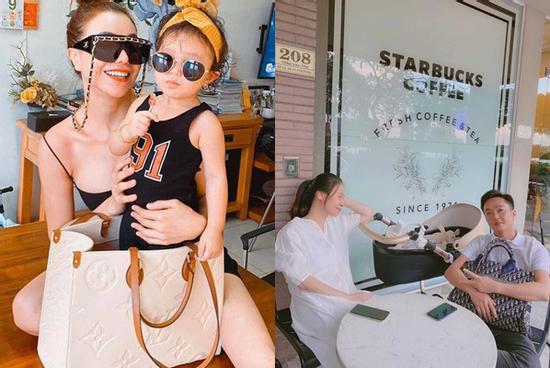 Sao Việt chăm con vẫn không quên 'chơi' đồ hiệu: Sắm toàn túi nghìn đô để đựng bỉm sữa