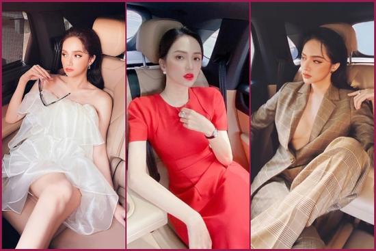2 góc sống ảo của Hương Giang: vừa dễ khoe outfit lại chứng tỏ mình siêu giàu