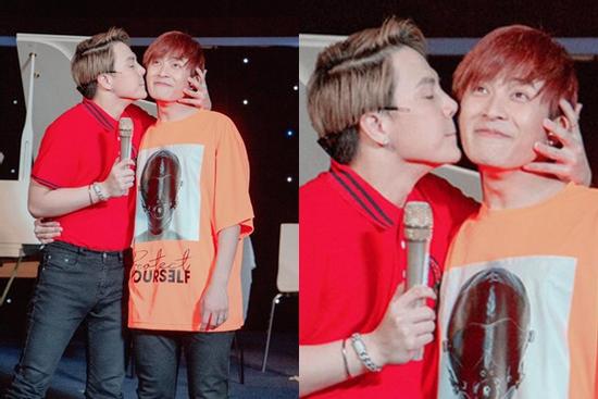 Duy Khánh ‘cưỡng hôn’ Gin Tuấn Kiệt