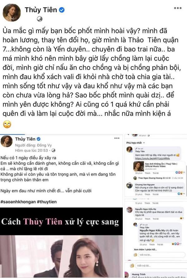 Bị bóc phốt qua Macao đánh bài kiếm tiền nuôi trai, Thủy Tiên thanh minh hài hước-1