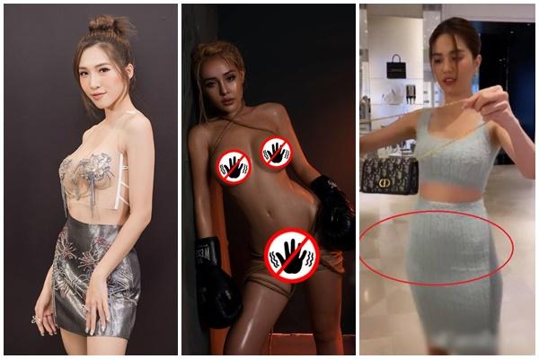 Nữ hoàng nội y Ngọc Trinh lại bị chính nội y báo hại-9