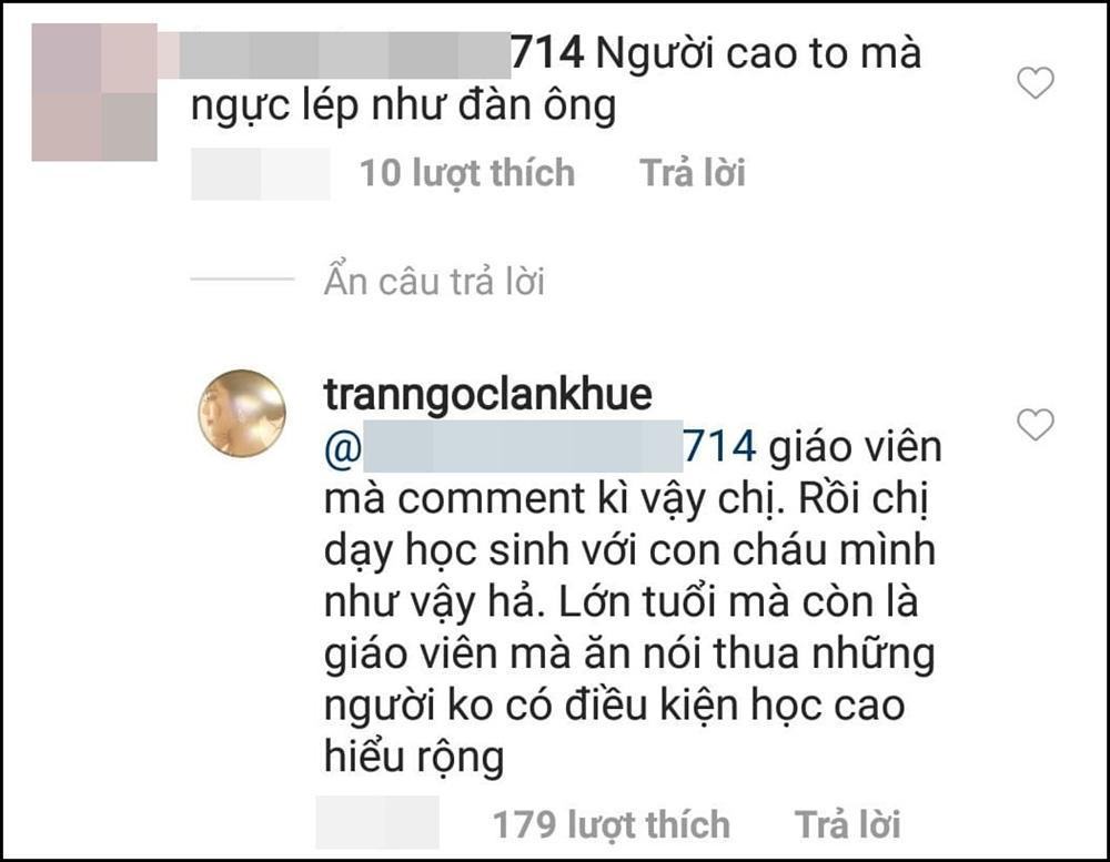 Chê Lan Khuê ngực lép như đàn ông, cô giáo trung niên có thực sự nhìn đúng?-2