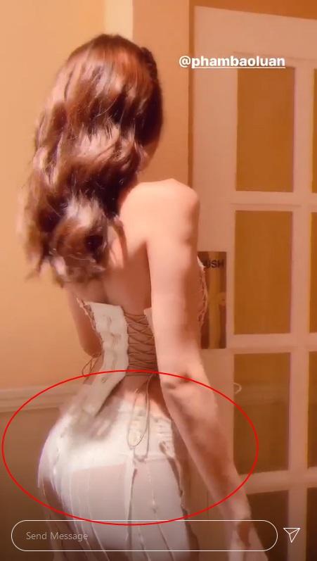 Nữ hoàng nội y Ngọc Trinh lại bị chính nội y báo hại-2