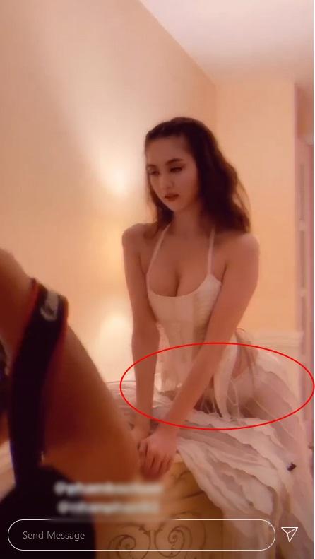 Nữ hoàng nội y Ngọc Trinh lại bị chính nội y báo hại-4