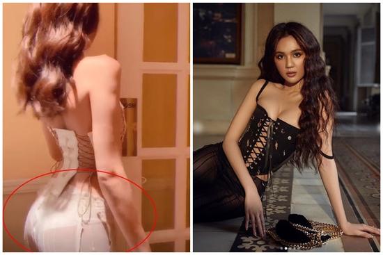 'Nữ hoàng nội y' Ngọc Trinh lại bị chính nội y báo hại