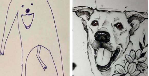 Bức tranh xấu điên đảo đánh bại mọi đối thủ, giật giải quán quân cuộc thi vẽ chó-1