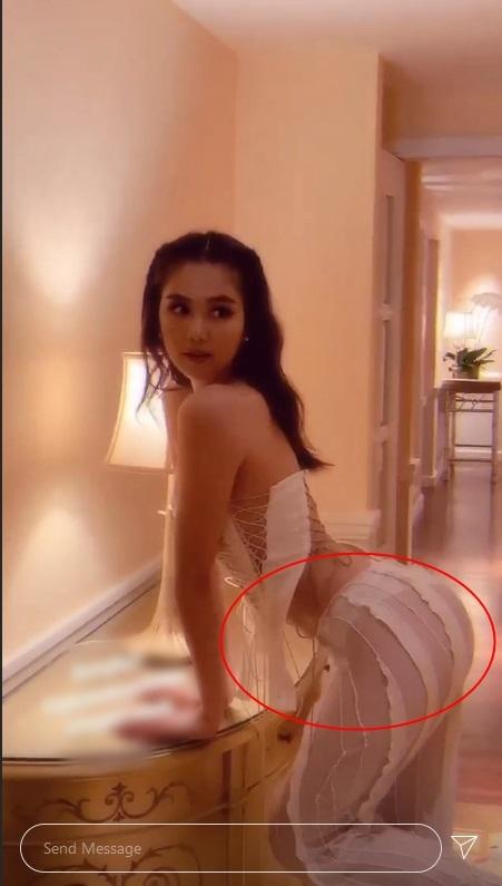 Nữ hoàng nội y Ngọc Trinh lại bị chính nội y báo hại-5