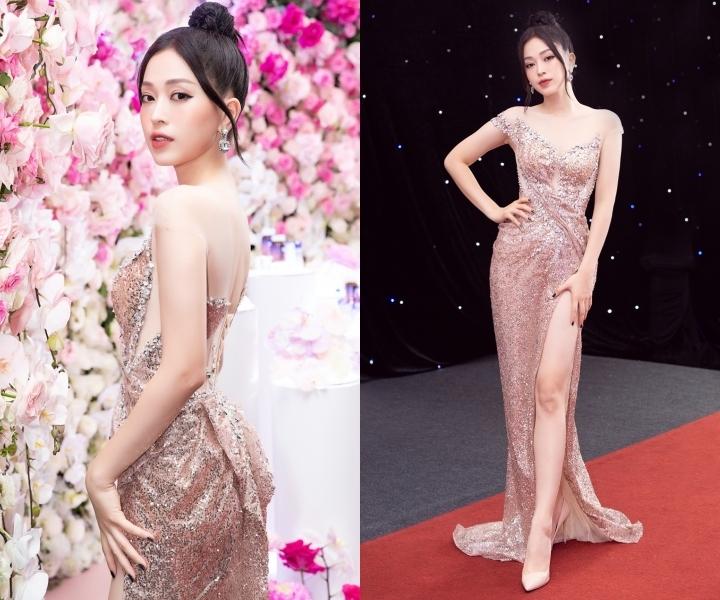 SAO ĐẸP nhất tuần: Minh Tú hóa công chúa trở lại sàn catwalk sau 7 tháng cách ly-10