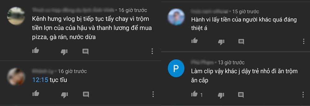 Ăn no gạch đá vì làm clip trộm tiền, Hưng Vlog lập tức có động thái đáp trả cộng đồng mạng-2