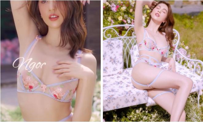 Diện kiểu áo độc, Ngọc Trinh khéo léo chứng minh vòng 1 đẹp tự nhiên không chỉnh sửa-4