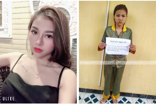 Ngã ngửa nhan sắc hot girl Tuyên Quang trước và sau khi bị bắt vì điều hành đường dây bán dâm liên tỉnh-1