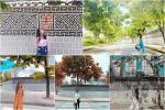 'Bức tường Hàn Quốc' giữa lòng Hà Nội đẹp như mơ, đứng chụp vu vơ vẫn có ngàn ảnh đẹp