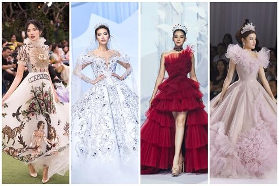 SAO ĐẸP nhất tuần: Minh Tú hóa công chúa trở lại sàn catwalk sau 7 tháng cách ly