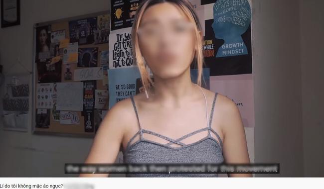 Cô gái không mặc áo ngực, ủng hộ phong trào thả rông khiến cộng đồng mạng chia phe tranh cãi kịch liệt-1