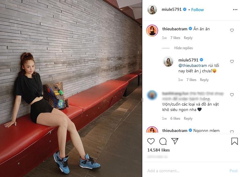 Không nói câu nào, Miu Lê đăng hình khoe chân nuột sau lời miệt thị cô bé đô con-6