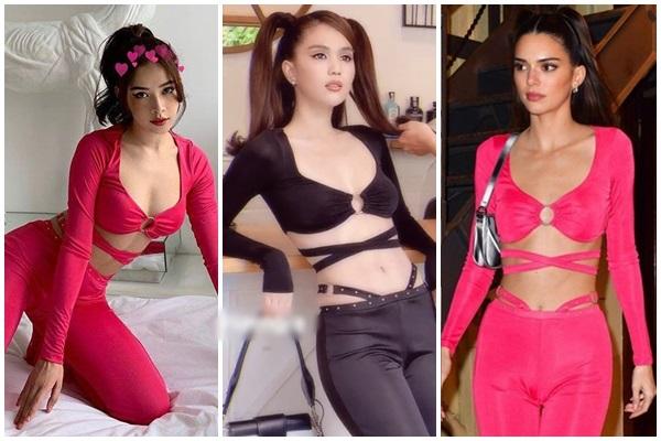 ĐỤNG HÀNG THÁNG 10: Hà Hồ - Ngọc Trinh đẹp lấn át sao ngoại khi so kè trong cùng 1 thiết kế-1