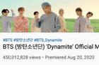 'Dynamite' không có dấu hiệu dừng hot, fan lo lắng sự sống của MV sắp ra mắt