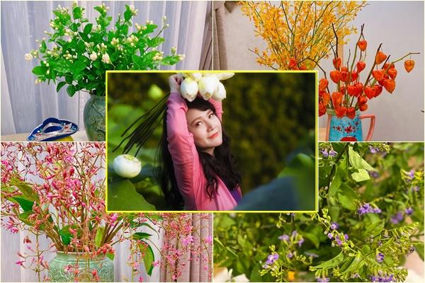 Mẹ Quảng Ninh mách cách cắm đĩa hoa chim công tím đẹp lạ mà chẳng khó chút nào-18