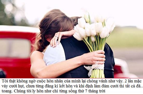 Mặc váy cô dâu hụt 2 lần vì dịch, lần thứ 3 định cưới thì... ly hôn