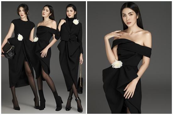 Lên đồ đen tuyền, 'mẹ 2 con' Tăng Thanh Hà vẫn ngút trời khí chất