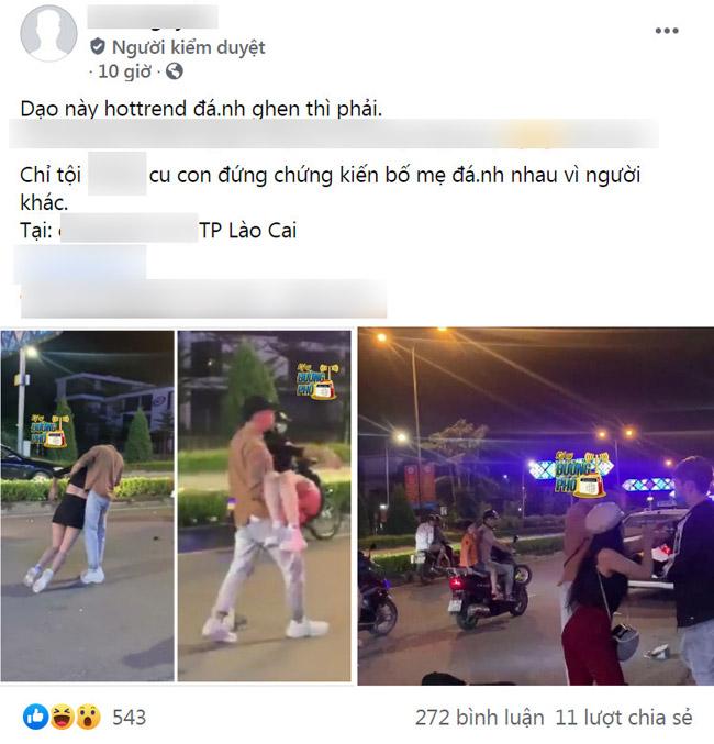 Đánh ghen tiểu tam bẹp dí, vợ chỉ mặt chồng: Bố ngủ với gái, cho con nằm cạnh-1