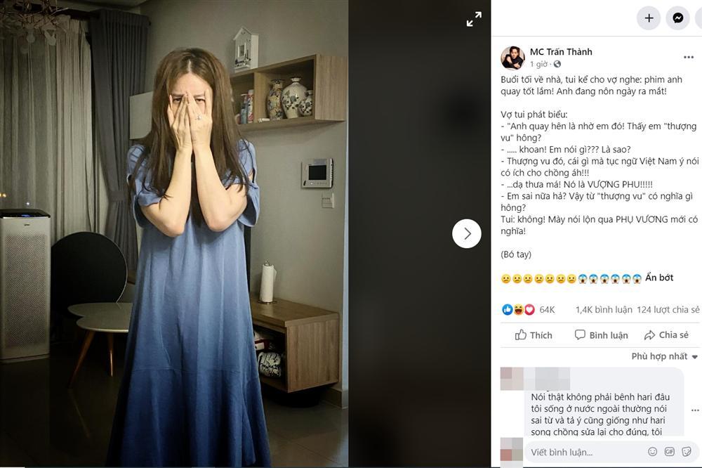 Hari Won tự sản xuất tiếng Việt khiến Trấn Thành kêu trời-1