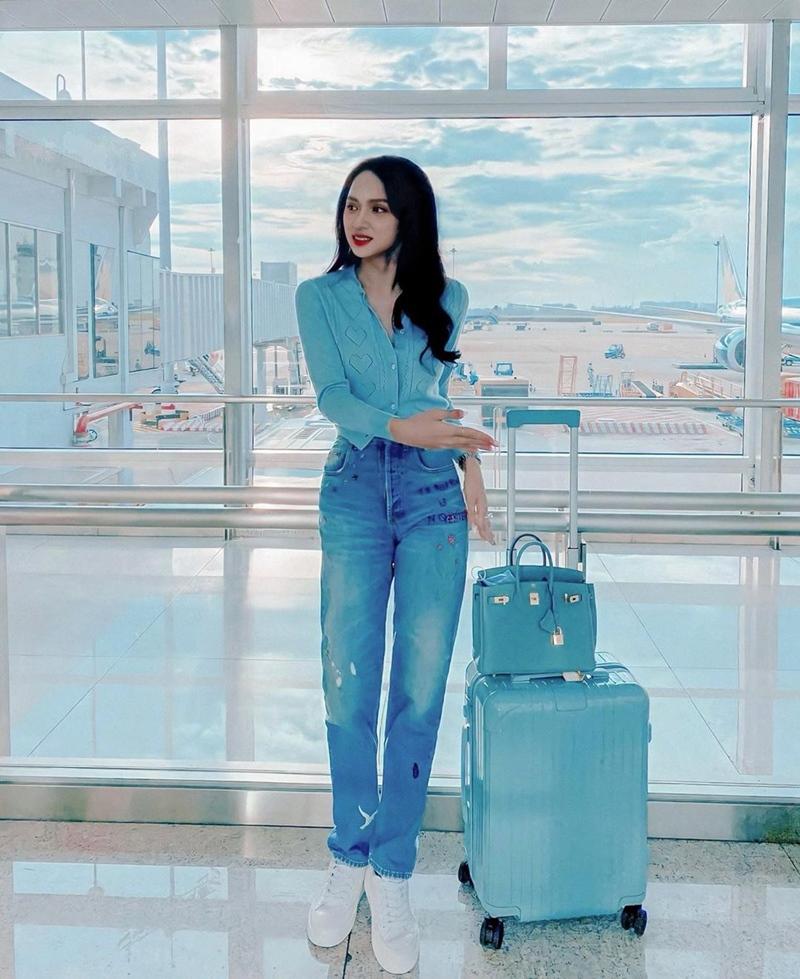 Phối đồ tông xanh đẹp mê mẩn như Hương Giang - Lệ Quyên - Yến Nhi-3