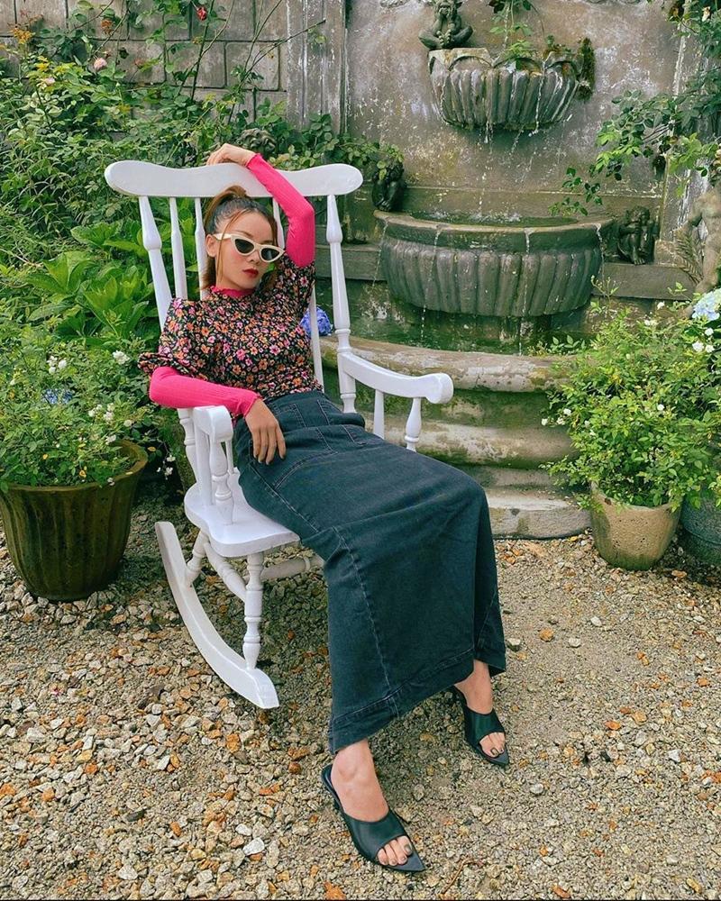 Phối đồ tông xanh đẹp mê mẩn như Hương Giang - Lệ Quyên - Yến Nhi-9