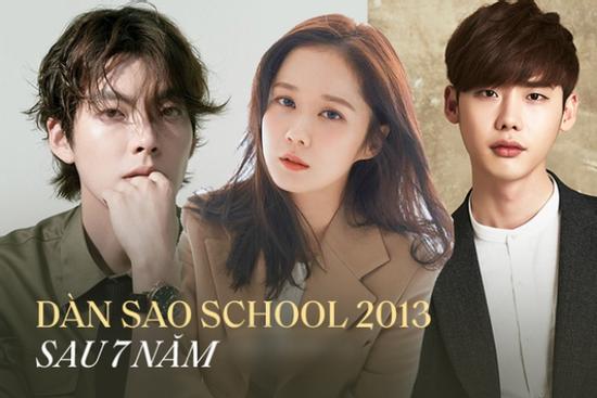 Dàn sao 'School 2013' sau 7 năm: Kim Woo Bin chữa ung thư, Jang Nara trẻ như ma cà rồng?