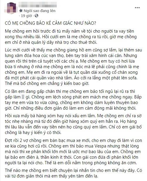 Mẹ chồng giang hồ bảo kê con dâu từ A đến Z khiến dân mạng cười sái quai hàm-1