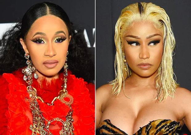 Náo loạn tin đồn Cardi B và Nicki Minaj sắp collab, tình chị em ném nhau chiếc guốc cũng hòa?-2