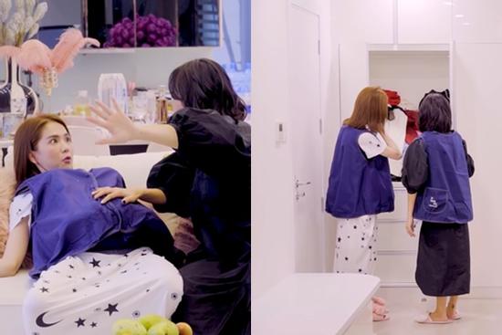 Ngọc Trinh hẹn Diệu Nhi: '2 năm nữa mang bầu chung'