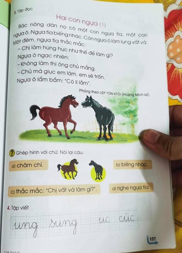 Sách tiếng Việt lớp 1 liên tiếp gây tranh cãi: Dạy trẻ lươn lẹo, trốn việc, thiếu trách nhiệm?-3