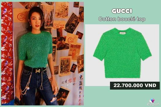 Bị hiểu lầm diện thảm cỏ xanh, Thúy Ngân tức giận bóc giá chiếc áo, ai nấy té ngửa
