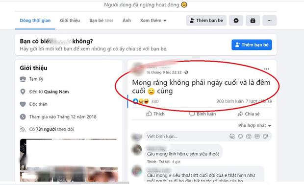 Thi thể cô gái 18 tuổi quấn khăn phân hủy ở Quảng Nam: Gia đình từng nghi con gái gặp nạn và status ẩn ý trên Facebook-2