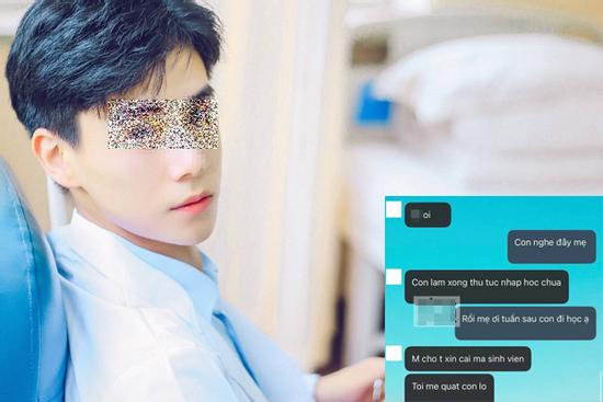 Con đi làm thủ tục nhập học, mẹ hài hước đùa xin mã thẻ sinh viên chơi trò may rủi