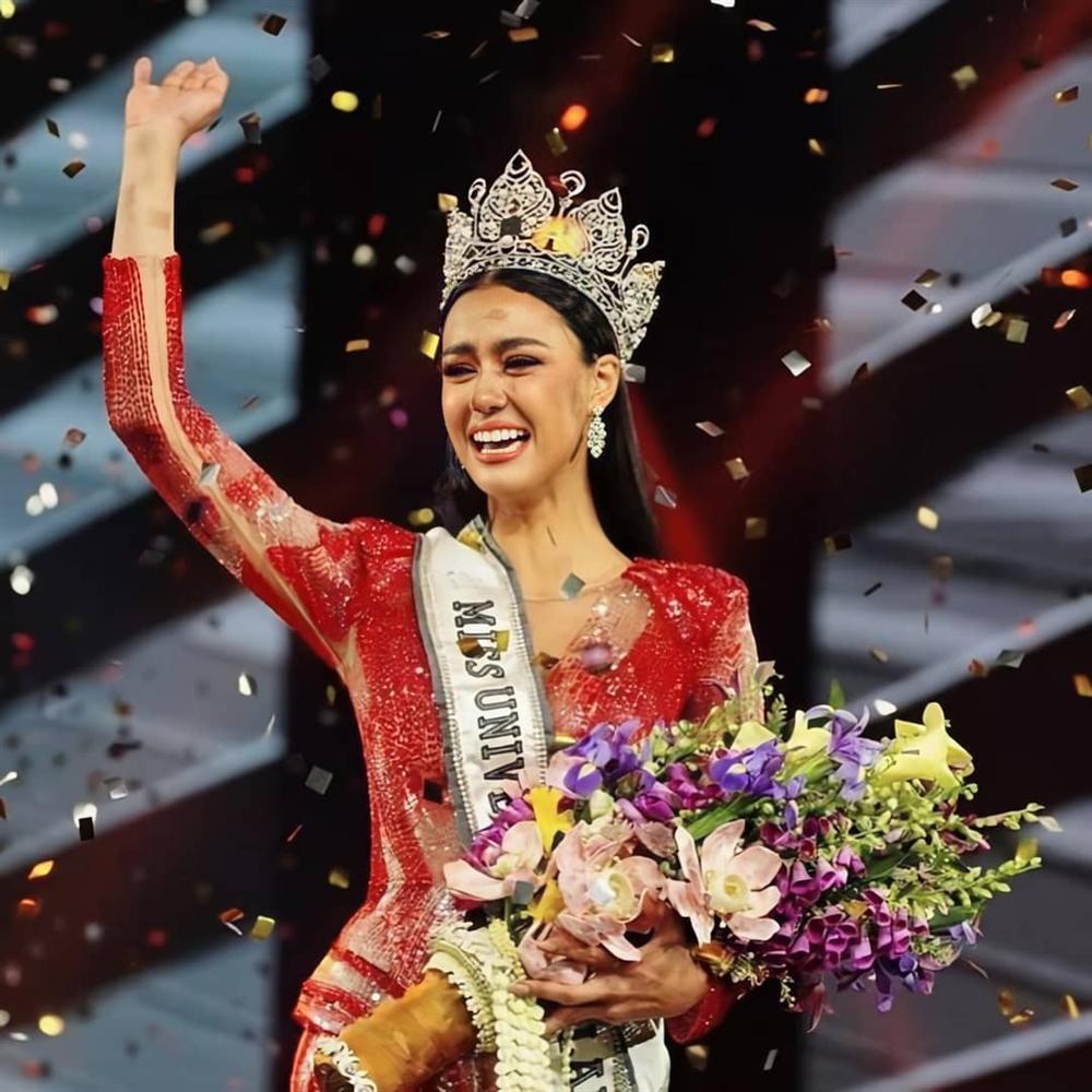 Tân Hoa hậu Hoàn vũ Thái Lan lộ diện tuyệt sắc, trực tiếp đe dọa Khánh Vân-2