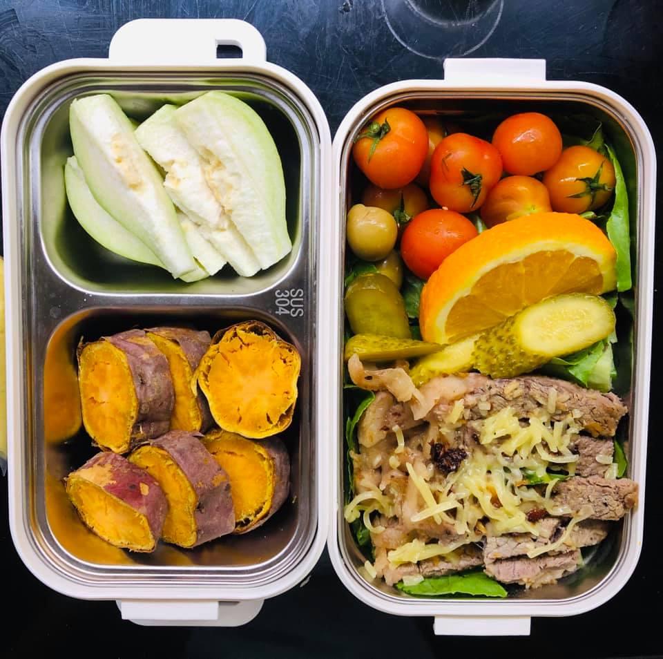 Cơm trưa cả tuần đi làm của vợ 9X nấu cho chồng, chỉ 50k đổ lại mà chẳng trùng món nào-4