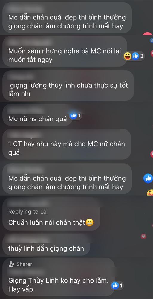 Lương Thùy Linh liên tục nói vấp khi làm MC bán kết Hoa hậu Việt Nam 2020-5