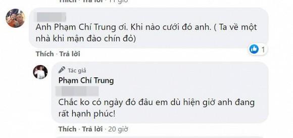 Bị chỉ trích khi viết thơ tình tặng bạn gái doanh nhân, Chí Trung đáp trả tiện thể nói chuyện kết hôn lần 2-3