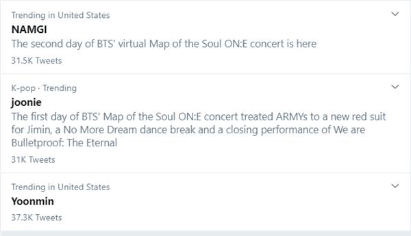 Jungkook độc chiếm MXH ngày thứ 2 Map Of The Soul ON:E nhờ sexy tột cùng-2