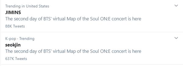 Jungkook độc chiếm MXH ngày thứ 2 Map Of The Soul ON:E nhờ sexy tột cùng-3