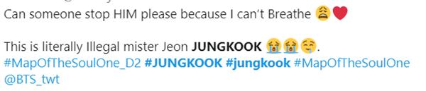Jungkook độc chiếm MXH ngày thứ 2 Map Of The Soul ON:E nhờ sexy tột cùng-13