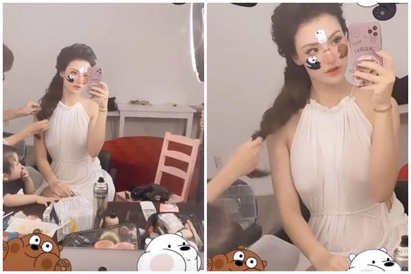 Hồng Quế làm nóng MXH bằng pha diện đồ xuyên thấu như truổng cời-9